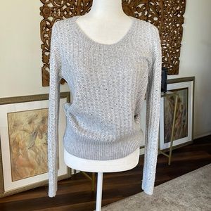 Rhinestone embellished sweater